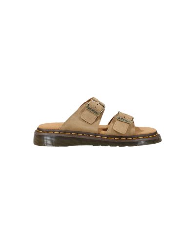 Dr. Martens Suede Two-Strap Slide Sandal Unisex