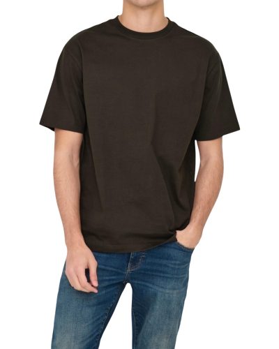 Men’s Classic Black Crew Neck T-Shirt