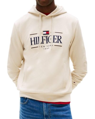 Tommy Hilfiger New York 1985 Men’s Cream Hoodie