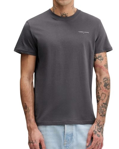 Tommy Jeans Men’s Grey Crew Neck T-Shirt