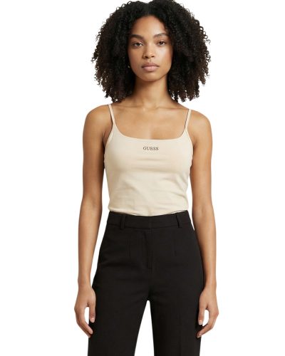 GUESS Women’s Cream Camisole Tank Top