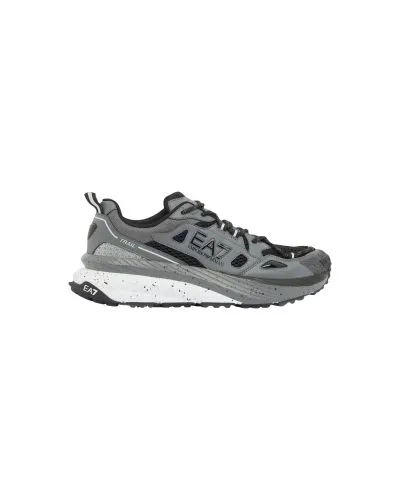 EA7 Trail Grey Black White Men’s Running Shoe