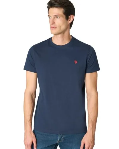 U.S. Polo Assn. Men’s Navy Blue Crew Neck T-Shirt