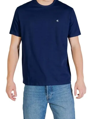 Calvin Klein Navy Blue Crewneck T-Shirt Men