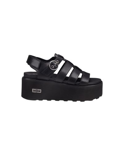 Cult Platform Gladiator Sandal Black Women’s Slingback