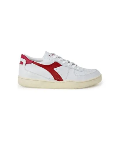 Diadora B.Elite White Red Leather Sneaker