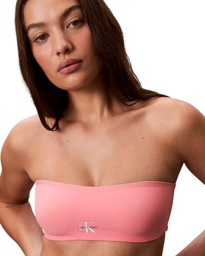 Calvin Klein Pink Bandeau Bra Top Women