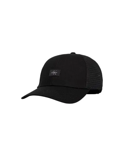 Calvin Klein Black Mesh Trucker Cap